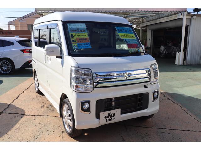 エブリイワゴン PZターボスペシャル 自社保証3ヵ月付 タイヤ新品 両側電動スライド ケンウッドフローティングナビ 前後ドライブレコーダー シートヒーター ディスチャージヘッドライト スペアキー付(54枚目)