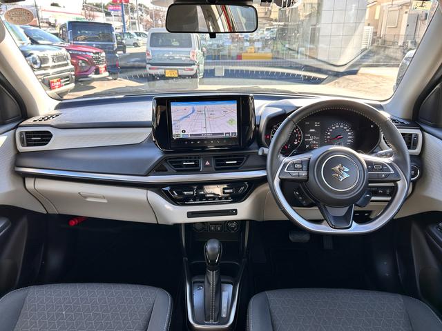 スイフト ＨＹＢＲＩＤ　ＭＺ　全方位モニターナビ　コネクト　ＥＴＣ　全方位モニターナビ　スズキコネクト　ＥＴＣ　衝突被害軽減システム　アダプティブクルーズコントロール　マイルドハイブリッド　ＬＥＤヘッドランプ　ＵＳＢ電源ソケット　パドルシフト　電動パーキングブレーキ（10枚目）