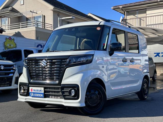 スペーシアベース ＸＦ　２型　後席右側パワースライドドア　後席右側パワースライドドア装備　衝突被害軽減システム　アダプティブクルーズコントロール　ＬＥＤヘッドランプ　ルーフレール　シートヒーター　１４インチアルミホイール　ＵＳＢ電源ソケット（22枚目）