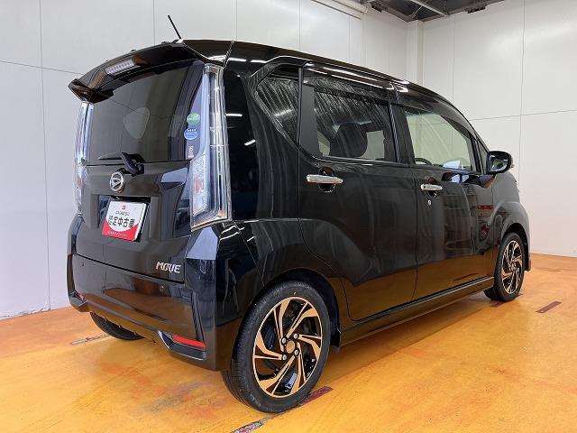 ムーヴ カスタム　ＲＳ　ハイパーリミテッドＳＡＩＩＩ　サポカーＳワイド適合　ドラレコ　パノラマモニター対応　ステアリングスイッチ　ＵＳＢ接続端子　Ｐスタート　運転席シートヒーター　オートハイビーム　ＥＴＣ　キーフリー（8枚目）