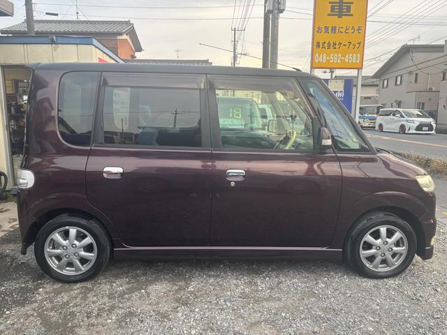 タント カスタムＸ　車検８年１０月　キーレス　純正アルミ　ドアバイザー（4枚目）