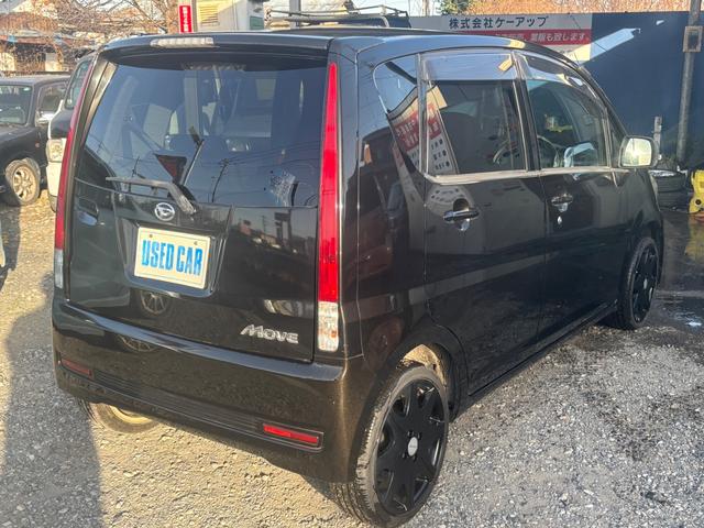 ムーヴ カスタム X キーフリー 純正アルミ ドアバイザー タイミングチェーン 禁煙(8枚目)