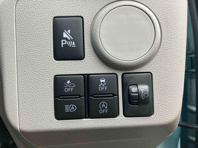 ミライース Ｘ　ＳＡＩＩＩ　衝突被害軽減ブレーキ　横滑り防止装置　アイドリングストップ機構　オートライト　オートハイビーム　ＬＥＤヘッドライト　前後コーナーセンサー　キーレスエントリー　セキュリティアラーム　リヤワイパー（7枚目）