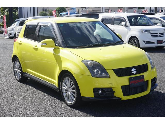 スイフト スポーツ 1年保証付 マニュアル車 ETC HIDヘッドライト スマートキー オートエアコン フォグランプ 電動格納ミラー ウィンカーミラー バニティミラー 純正アルミホイール 純正RECAROシート(6枚目)