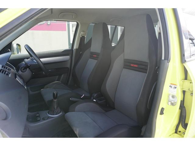 スイフト スポーツ 1年保証付 マニュアル車 ETC HIDヘッドライト スマートキー オートエアコン フォグランプ 電動格納ミラー ウィンカーミラー バニティミラー 純正アルミホイール 純正RECAROシート(33枚目)