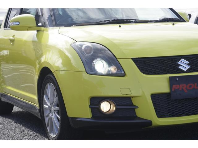 スイフト スポーツ 1年保証付 マニュアル車 ETC HIDヘッドライト スマートキー オートエアコン フォグランプ 電動格納ミラー ウィンカーミラー バニティミラー 純正アルミホイール 純正RECAROシート(38枚目)