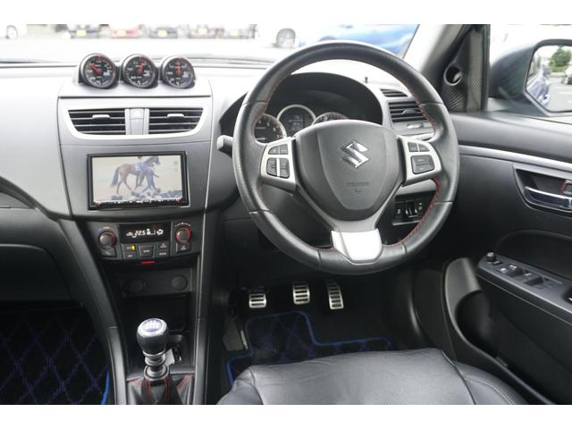 スイフトスポーツ ベースグレード　１年保証付　社外ナビ　車高調　フルセグ　Ｂｌｕｅｔｏｏｔｈ　ＥＴＣ　マニュアル車　社外マフラー　クルーズコントロール　ＬＥＤヘッドライト　オートライト　ＣＤ・ＤＶＤ　社外アルミホイール　スマートキー（14枚目）