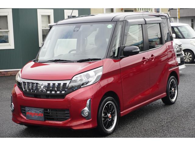 ｅＫスペースカスタム カスタムＴ　ｅ－アシスト　１年保証付　純正ナビ　フルセグＴＶ　全周囲カメラ　フロント・サイド・バックカメラ　ドライブレコーダー　Ｂｌｕｅｔｏｏｔｈ　ＥＴＣ　両側パワースライドドア　衝突軽減システム　ＣＤ・ＤＶＤ再生　ターボ（5枚目）