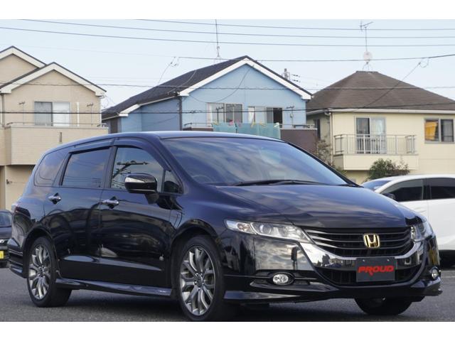 オデッセイ アブソルート　１年保証付　純正ＨＤＤナビ　ワンセグＴＶ　バックカメラ　ＥＴＣ　フリップダウンモニター　ＨＩＤヘッドライト　オートライト　ＣＤ・ＤＶＤ再生　スマートキー　クルーズコントロール　ステアリングスイッチ（6枚目）