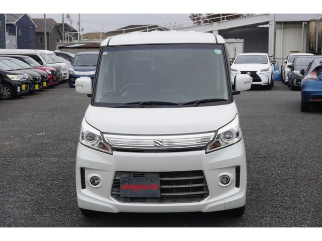 スペーシアカスタム ＴＳ　１年保証付　社外１０インチナビ　フルセグＴＶ　バックカメラ　Ｂｌｕｅｔｏｏｔｈ　フリップダウンモニター　ＥＴＣ　両側パワースライドドア　ＣＤ・ＤＶＤ再生　ラジオ　ターボ　スマートキー　プッシュスタート（5枚目）