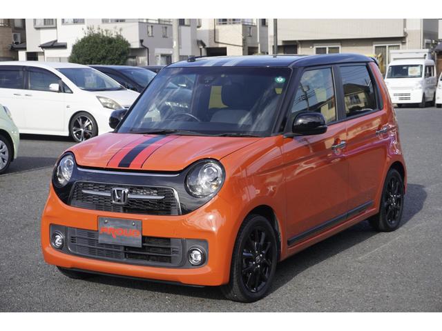 N-ONE RS 1年保証付 純正ナビ フルセグTV バックカメラ Bluetooth ETC ローダウン 衝突軽減システム CD・DVD再生 ステアリングスイッチ クルーズコントロール パドルシフト プッシュスタート(4枚目)