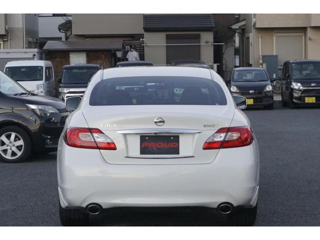 フーガ 370GT タイプS 1年保証付 純正HDDナビ フルセグTV バックカメラ サイドカメラ Bluetooth ETC CD・DVD再生 HIDヘッドライト ステアリングスイッチ ハーフレザーシート デジタルインナーミラー(9枚目)
