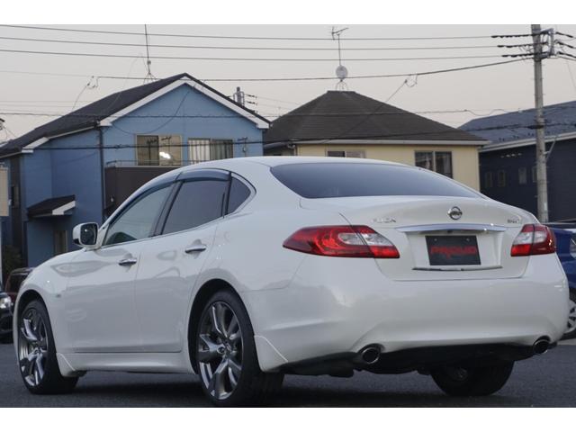 フーガ 370GT タイプS 1年保証付 純正HDDナビ フルセグTV バックカメラ サイドカメラ Bluetooth ETC CD・DVD再生 HIDヘッドライト ステアリングスイッチ ハーフレザーシート デジタルインナーミラー(10枚目)