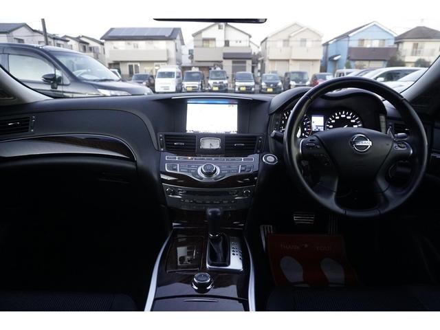 フーガ 370GT タイプS 1年保証付 純正HDDナビ フルセグTV バックカメラ サイドカメラ Bluetooth ETC CD・DVD再生 HIDヘッドライト ステアリングスイッチ ハーフレザーシート デジタルインナーミラー(13枚目)