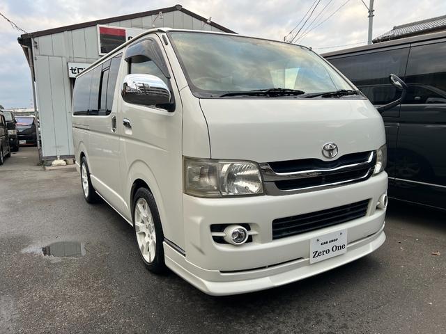 ハイエースバン ロングスーパーＧＬ　エセックス１８インチアルミ　新品１．５インチブロック　アルパインＨＤＤナビ　フルセグ　バックモニター　ＤＶＤ再生可能　ミュージックサーバー　１００Ｖ電源　リアシートベルト　シートカバー　ベットキット（4枚目）