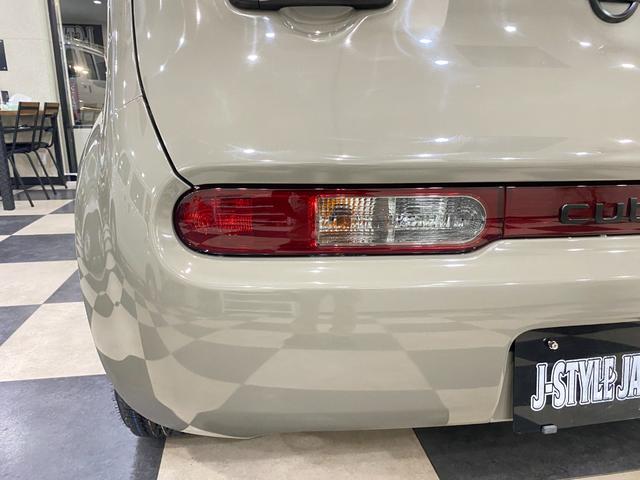 キューブ １５Ｓ　新品１５ＡＷ　新品ルーフキャリア　テールレンズキャンディーブラック塗装　ＥＴＣ　色替車（18枚目）