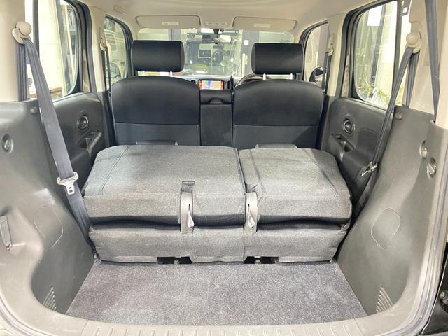 キューブ １５Ｓ　新品１５ＡＷ　新品ルーフキャリア　テールレンズキャンディーブラック塗装　ＥＴＣ　色替車（29枚目）