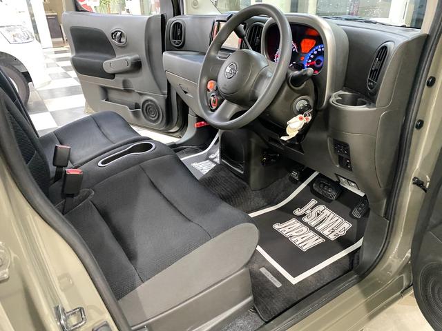 キューブ １５Ｓ　新品１５ＡＷ　新品ルーフキャリア　テールレンズキャンディーブラック塗装　ＥＴＣ　色替車（45枚目）