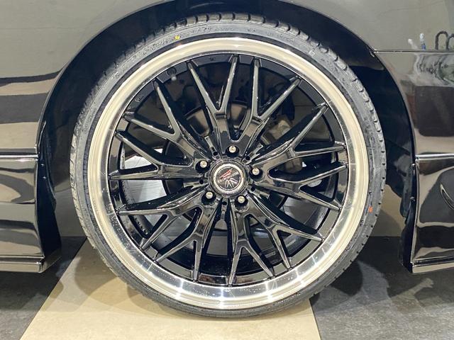 ローレル メダリスト セレンシア 新品20AW エアロ ダウンサス インナーブラック 色替車(20枚目)