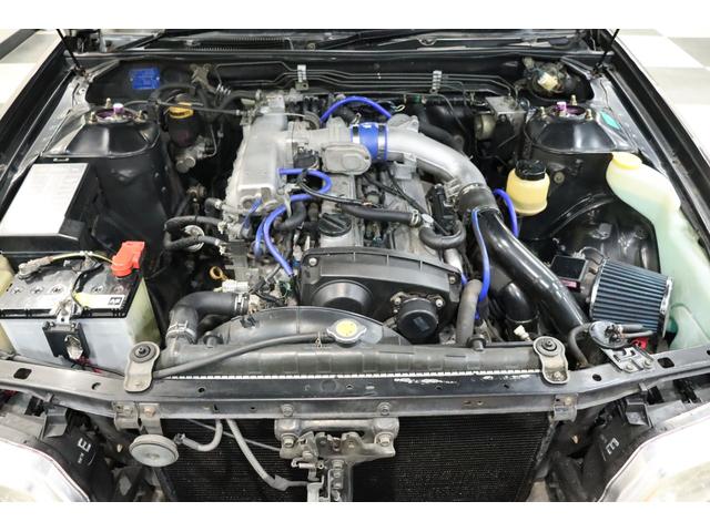 ローレル メダリストＧ　ＭＴ載せ替え／エンケイ新品１８ＡＷ／新品シートカバー／エアロ／車高調／社外マフラー／追加メーター／ナビ／ＥＴＣ／色替車（28枚目）