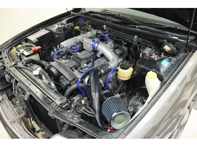 ローレル メダリストＧ　ＭＴ載せ替え／エンケイ新品１８ＡＷ／新品シートカバー／エアロ／車高調／社外マフラー／追加メーター／ナビ／ＥＴＣ／色替車（29枚目）