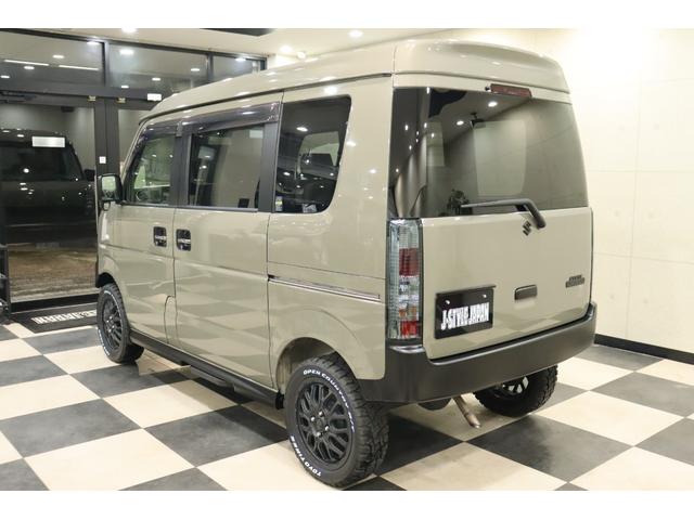 エブリイワゴン ＰＺターボスペシャル　４ＷＤ／ハイルーフ／両側パワースライドドア／新品１５ＡＷ／リフトアップ／ショートバンパー／スキッドバンパー／ヘッドライトインナーブラック塗装／テールレンズキャンディーブラック塗装／色替車（18枚目）