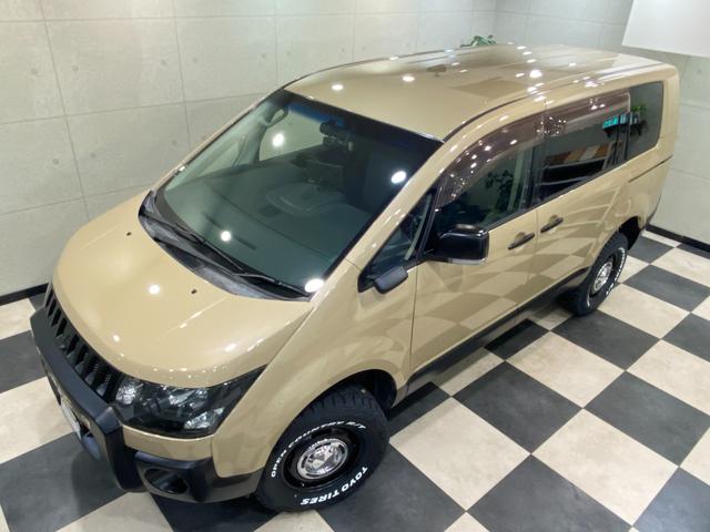 デリカＤ：５ Ｇ　パワーパッケージ　４ＷＤ　新品１６ＡＷ　リフトアップ　バンパーガード　ナビ　ＥＴＣ　色替車（2枚目）