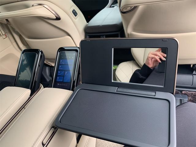 アルファードハイブリッド エグゼクティブラウンジ ワンオーナー シートエアコン デジタルミラー LEDヘッドライト オートマチックハイビーム クリアランスソナー ガラスルーフ スマートキー ナビ Bluetooth シートヒーター ETC オットマン(50枚目)