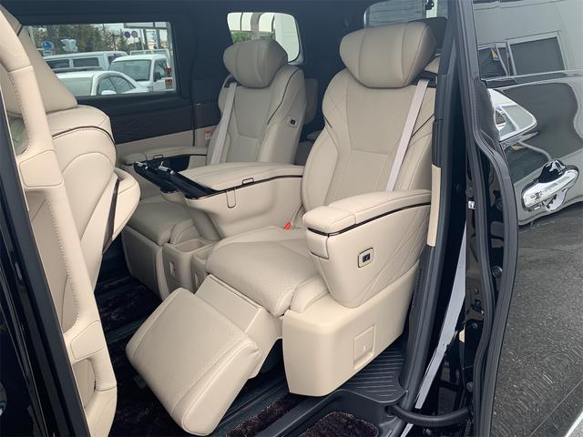 アルファードハイブリッド エグゼクティブラウンジ ワンオーナー シートエアコン デジタルミラー LEDヘッドライト オートマチックハイビーム クリアランスソナー ガラスルーフ スマートキー ナビ Bluetooth シートヒーター ETC オットマン(64枚目)