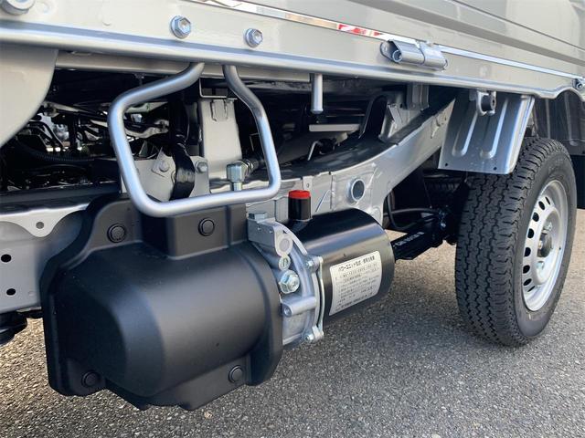 ハイゼットトラック ローダンプ　届出済み未使用車　三方開　ローダンプ　鳥居　ＬＥＤヘッドランプ　ＡＣ　ＰＳ　オートライト　スマートキー　エアバッグ　　キーレス　　パワーウィンド　電動格納式ドアミラー（39枚目）