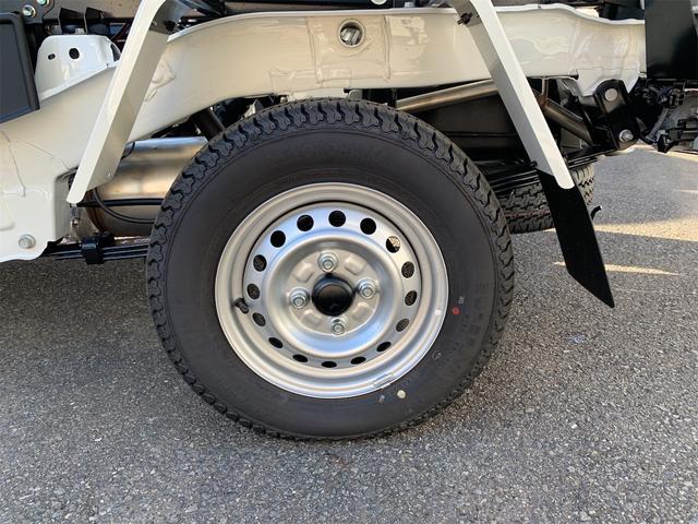 ハイゼットトラック 多目的ダンプ 届出済み未使用車 パワーウィンド スマートキープッシュスタート マニュアルエアコン パートタイム4WD 記録簿 ABS パワステ 運転席エアバッグ オートライト キーレスキー クリソナ 両席エアバッグ(42枚目)