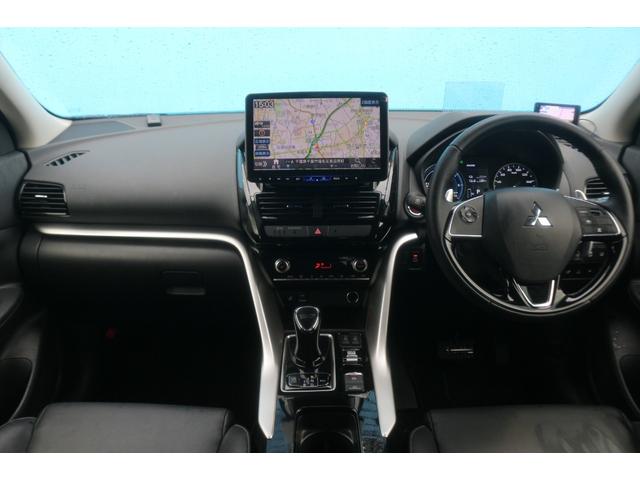 エクリプスクロスＰＨＥＶ Ｇ　充電ケーブル付／ＡＬＰＩＮＥ製１１インチナビ／後席モニター／ｅアシスト／革シートセット／ＢＳＭ／ステアリングヒーター／シートヒーター／ヘッドアップディスプレイ／バックカメラ／ＥＴＣ／禁煙／パワーシート（6枚目）
