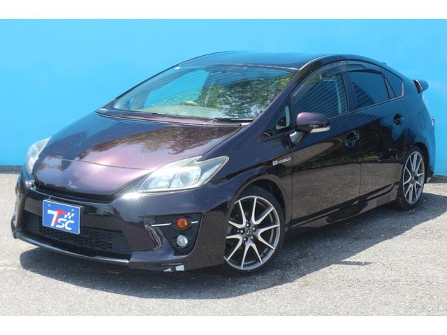 プリウス Sツーリングセレクション・G’s フジツボ4本出しマフラー/ルーフエンドスポイラー/リアスポイラー/Gs18インチアルミ/SDナビ/バックカメラ/ステアリングリモコン/フルセグ/Gsエアロ/ETC/スマートキー/HIDヘッドライト/(15枚目)