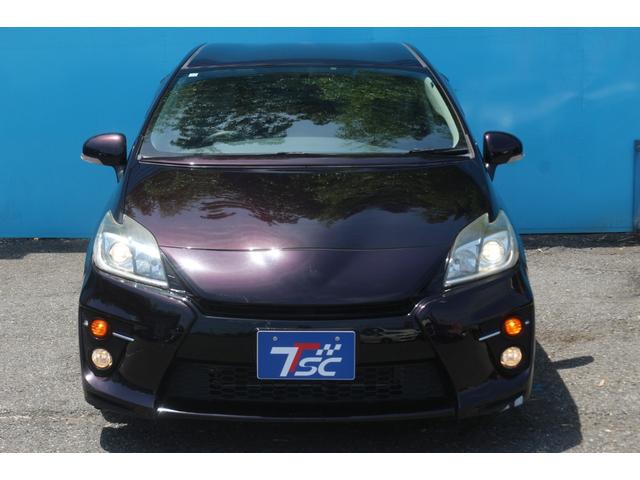 プリウス Sツーリングセレクション・G’s フジツボ4本出しマフラー/ルーフエンドスポイラー/リアスポイラー/Gs18インチアルミ/SDナビ/バックカメラ/ステアリングリモコン/フルセグ/Gsエアロ/ETC/スマートキー/HIDヘッドライト/(16枚目)