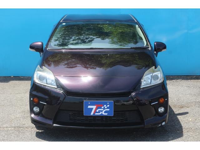 プリウス Sツーリングセレクション・G’s フジツボ4本出しマフラー/ルーフエンドスポイラー/リアスポイラー/Gs18インチアルミ/SDナビ/バックカメラ/ステアリングリモコン/フルセグ/Gsエアロ/ETC/スマートキー/HIDヘッドライト/(22枚目)