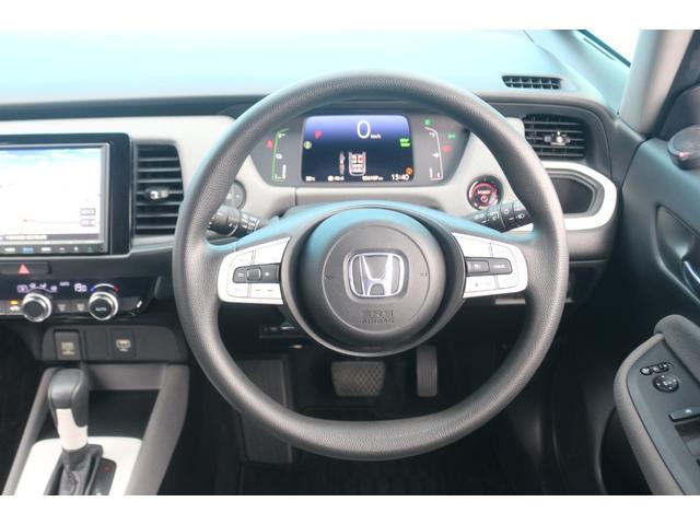 フィット e:HEVクロスター OP:ホンダコネクトナビ/ホンダセンシング/アダプティブクルーズコントロール/レーンキープアシスト/オートマチックハイビーム/クリアランスソナー/LEDヘッドライト/ビルトインETC/プッシュスタート(51枚目)