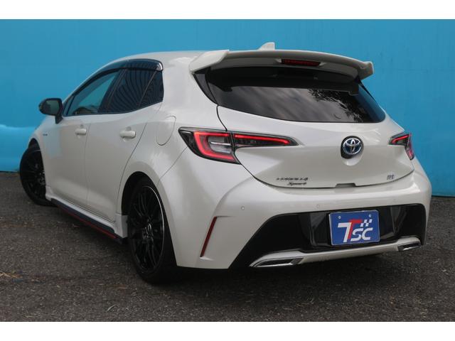 カローラスポーツ ハイブリッドG Z TRDフルエアロ/OP:ドライブモードセレクト/寒冷地PKG/ブラインドスポットモニター/リアクロストラフィックオートブレーキ/純正9型ナビ/バックカメラ/フルセグTV/RAYSホムラ18インチ/(19枚目)