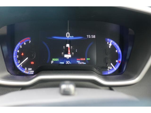 カローラスポーツ ハイブリッドG Z TRDフルエアロ/OP:ドライブモードセレクト/寒冷地PKG/ブラインドスポットモニター/リアクロストラフィックオートブレーキ/純正9型ナビ/バックカメラ/フルセグTV/RAYSホムラ18インチ/(50枚目)
