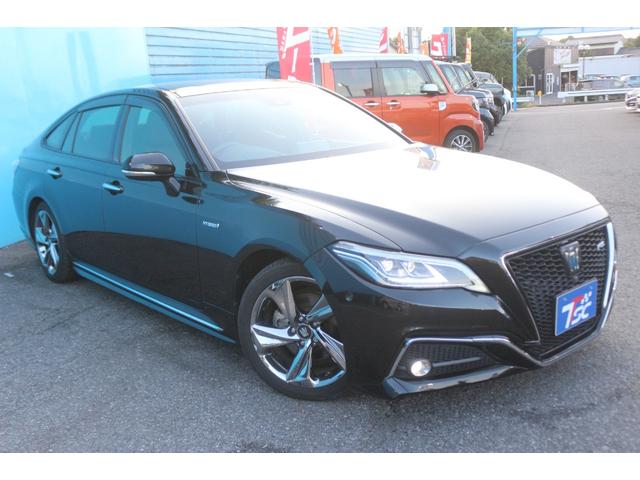 クラウンハイブリッド RSアドバンス 禁煙車/セーフティパッケージ/全方位カメラ/インテリジェントパーキングアシスト2/自動駐車システム/電動サンシェード/ETC2.0/BSM/ブラックテラロッサ合皮コンビシート/追従クルーズ/クリソナ(25枚目)