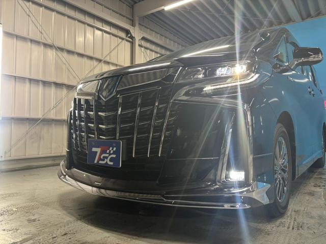 アルファードハイブリッド ＳＲ　Ｃパッケージ　禁煙／モデリスタフルエアロ／ツインムーンルーフ／デジタルインナーミラー／３眼ＬＥＤヘッドライト／１２インチ後席モニター／１０インチナビゲーション／黒革シート／純正１７ＡＷ／ＡＣＣ／衝突軽減ブレーキ（23枚目）