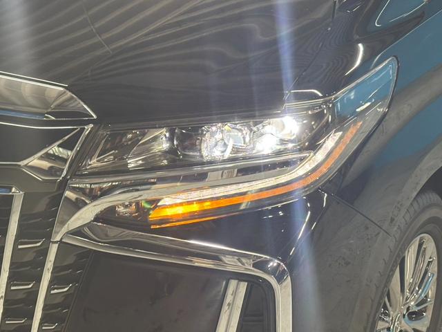 アルファードハイブリッド ＳＲ　Ｃパッケージ　禁煙／モデリスタフルエアロ／ツインムーンルーフ／デジタルインナーミラー／３眼ＬＥＤヘッドライト／１２インチ後席モニター／１０インチナビゲーション／黒革シート／純正１７ＡＷ／ＡＣＣ／衝突軽減ブレーキ（24枚目）