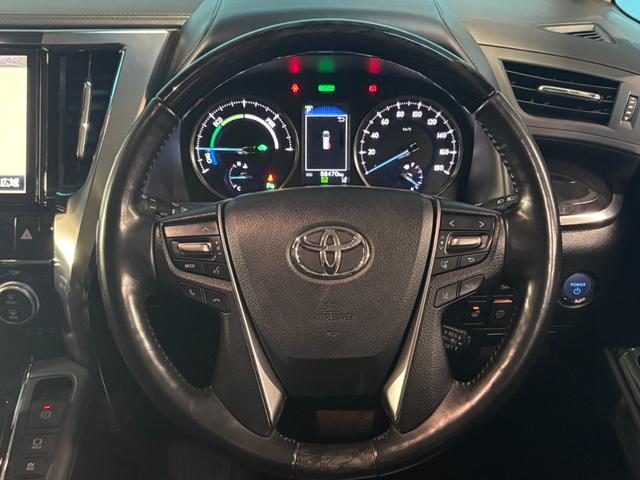 アルファードハイブリッド ＳＲ　Ｃパッケージ　禁煙／モデリスタフルエアロ／ツインムーンルーフ／デジタルインナーミラー／３眼ＬＥＤヘッドライト／１２インチ後席モニター／１０インチナビゲーション／黒革シート／純正１７ＡＷ／ＡＣＣ／衝突軽減ブレーキ（52枚目）