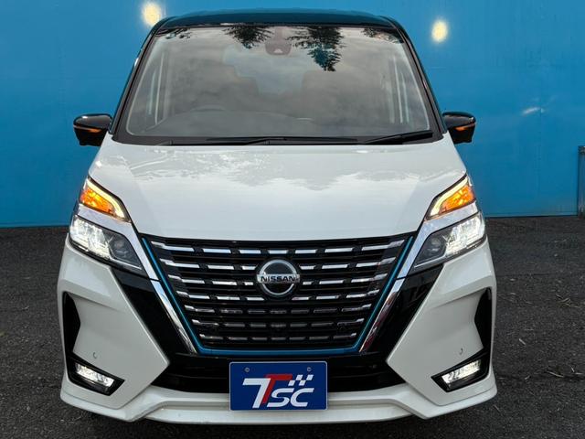 セレナ ｅ－パワー　ハイウェイスターＶ　後期／セーフティパックＢ／純正１０インチナビ／純正フリップダウンモニター／リアオートエアコン／コンビ防水シート／ツートンルーフ／プロパイロット／ＢＳＭ／禁煙／前後ドラレコ／クリソナ／ＥＴＣ（18枚目）