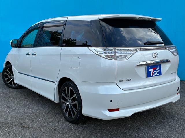 エスティマ アエラス　プレミアムエディション　後期／アルパイン９インチナビ／１０．２インチフリップダウンモニター／コーナーセンサー／ＴＲＤフロントリップ／ハーフレザーシート／パワーシート／オットマン／ＥＴＣ／バックカメラ／オートクルーズ（19枚目）