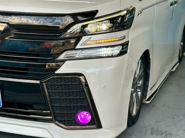 ヴェルファイア 2.5Z Aエディション ゴールデンアイズ 公認エアサス/OP:ツインムーンルーフ/オプションカラー/7人乗り/後席モニター/各純正パーツあり/禁煙車/両側パワースライド/社外エアロ/オットマン/純正ナビ/バックカメラ/100V電源/ETC(20枚目)