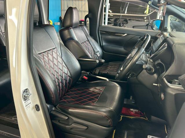 ヴェルファイア 2.5Z Aエディション ゴールデンアイズ 公認エアサス/OP:ツインムーンルーフ/オプションカラー/7人乗り/後席モニター/各純正パーツあり/禁煙車/両側パワースライド/社外エアロ/オットマン/純正ナビ/バックカメラ/100V電源/ETC(42枚目)