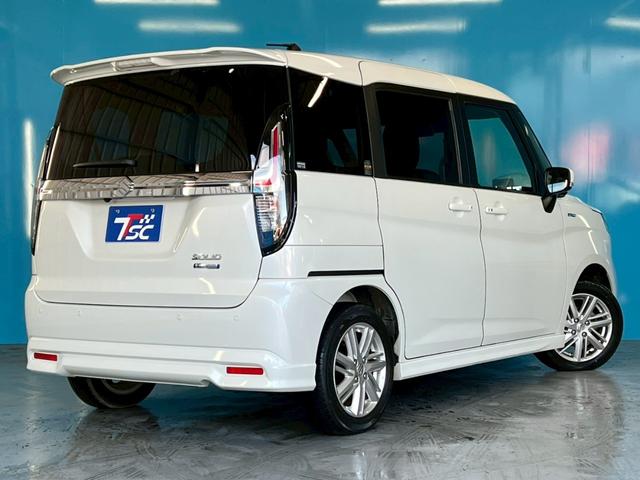 ソリオ ハイブリッドＭＺ　ＯＰ：全方位モニター付メモリーナビゲーション／デュアルカメラブレーキサポート／レーダークルーズコントロール／レーンキープアシスト／オートマチックハイビーム／シートヒーター／クリアランスソナー／ＥＴＣ／（18枚目）