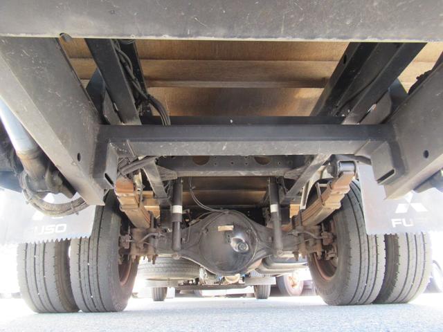 ワイド幅 超ロング 2重煽り マルチゲート付平ボデー タイヤサイズ 205/75R16 床鉄板張り 煽り開閉補助装置1対 新明和製 鉄製 マルチゲート(36枚目)