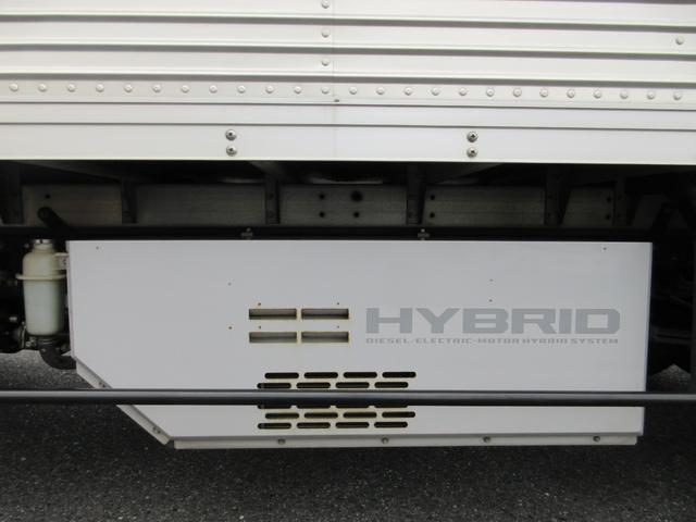 エルフトラック 　ハイブリッド車　アルミバン　標準幅　ロング　全低床（21枚目）