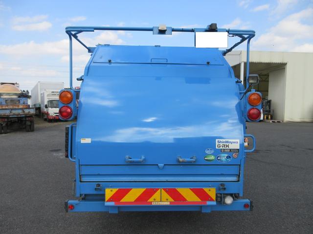 コンドル 　塵芥車　回転板式　容積８．１ｍ３　汚水タンク　連続スイッチ（7枚目）